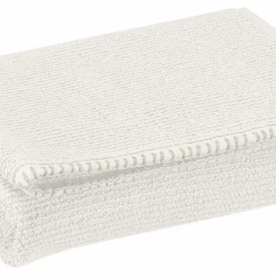 Bath towels - Bora Bath Towel Neige 90 X 150 - MAISON VIVARAISE - SDE VIVARAISE WINKLER