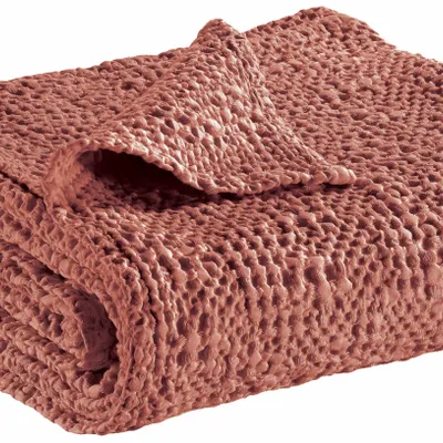 Bed linens - Tana Bed Throw Blush 180 X 260 - MAISON VIVARAISE - SDE VIVARAISE WINKLER