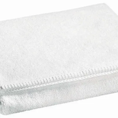 Bath towels - Bora Bath Towel Blanc 50 X 100 - MAISON VIVARAISE - SDE VIVARAISE WINKLER