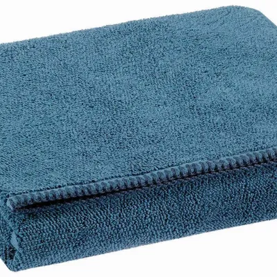 Bath towels - Bora Bath Towel Acier 70 X 130 - MAISON VIVARAISE - SDE VIVARAISE WINKLER