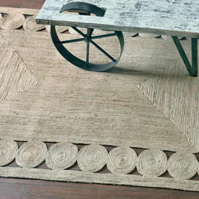 Tapis - Tapis Begonia Naturel 160 x 230 - MAISON VIVARAISE - SDE VIVARAISE WINKLER