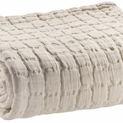 Plaids - Plaid Swami Lin 130 x 200 - MAISON VIVARAISE - SDE VIVARAISE WINKLER