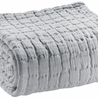 Bed linens - Swami Bed Throw Perle 180 X 260 - MAISON VIVARAISE - SDE VIVARAISE WINKLER