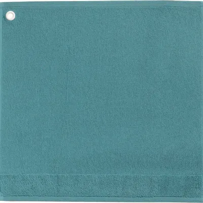 Kitchen utensils - Curl Eyelet Hand Towel Lichen 50 X 50 - MAISON VIVARAISE - SDE VIVARAISE WINKLER