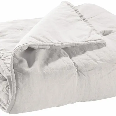 Linge de lit - Chemin de lit Zeff Craie 90 x 240 - MAISON VIVARAISE - SDE VIVARAISE WINKLER