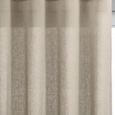 Rideaux et voilages - Rideau voile Zeff Naturel 140 x 280 - MAISON VIVARAISE - SDE VIVARAISE WINKLER
