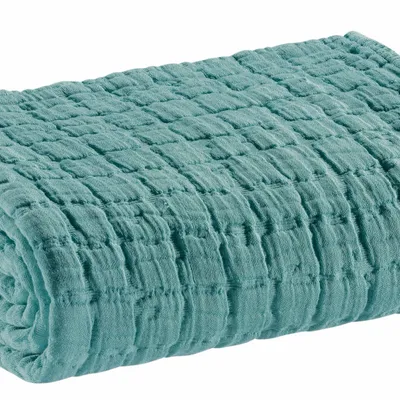 Linge de lit - Jeté de lit Swami Lichen 240 x 260 - MAISON VIVARAISE - SDE VIVARAISE WINKLER