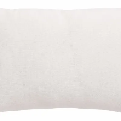 Coussins - Coussin uni Zeff Blanc 40 x 65 - MAISON VIVARAISE - SDE VIVARAISE WINKLER