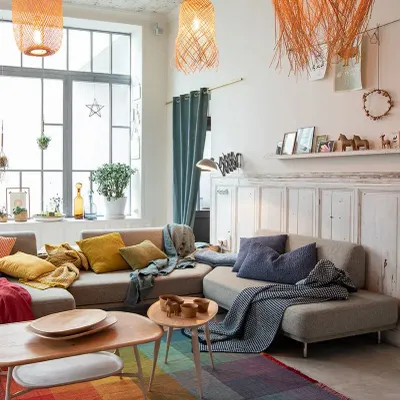 Curtains and window coverings - Zeff Curtain Prusse 140 X 280 - MAISON VIVARAISE - SDE VIVARAISE WINKLER