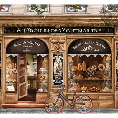 Placemats - Placemat Boulangerie Traditionnelle Assortis 30 X 45 - MAISON VIVARAISE - SDE VIVARAISE WINKLER