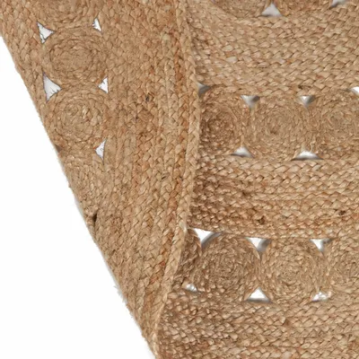 Rugs - Patna Rug Naturel Diameter 120 - MAISON VIVARAISE - SDE VIVARAISE WINKLER