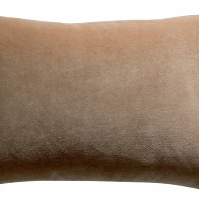 Coussins - Coussin uni Elise Camel 40 x 65 - MAISON VIVARAISE - SDE VIVARAISE WINKLER