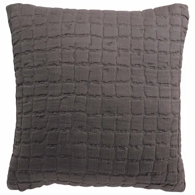 Cushions - Cushion Swami Asphalte 45 X 45 - MAISON VIVARAISE - SDE VIVARAISE WINKLER