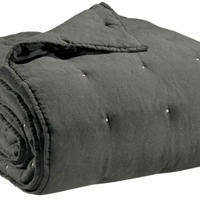 Bed linens - Zeff Bed Throw Tonnerre 180 X 260 - MAISON VIVARAISE - SDE VIVARAISE WINKLER