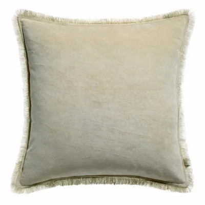 Coussins - Coussin uni Fara Lin 45 x 45 - MAISON VIVARAISE - SDE VIVARAISE WINKLER