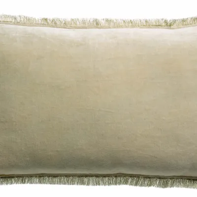 Cushions - Plain Fara Cushion Lin 30 X 50 - MAISON VIVARAISE - SDE VIVARAISE WINKLER