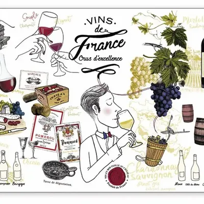 Sets de table - Set de table Cru d'excellence Assortis 30 x 45 - MAISON VIVARAISE - SDE VIVARAISE WINKLER