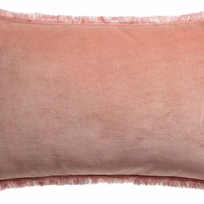 Coussins - Coussin uni Fara Pink 40 x 65 - MAISON VIVARAISE - SDE VIVARAISE WINKLER
