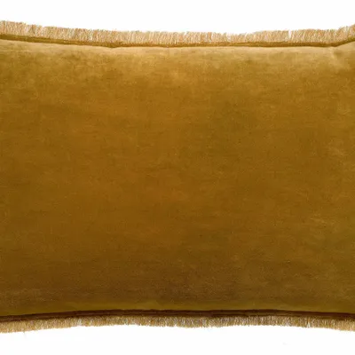 Cushions - Plain Cushion Fara Bronze 40 X 65 - MAISON VIVARAISE - SDE VIVARAISE WINKLER