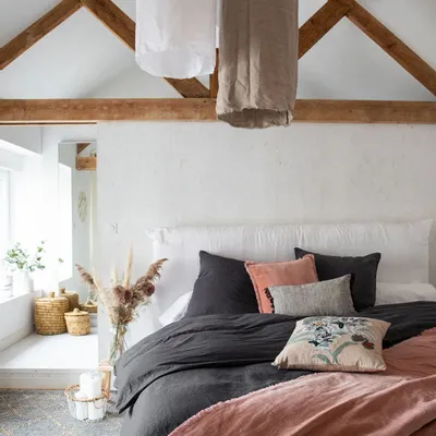 Plaids - Plaid uni Fara Pink 135 x 200 - MAISON VIVARAISE - SDE VIVARAISE WINKLER