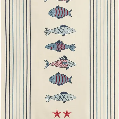 Torchons - Torchon New Pesk Bleu 50 x 70 - MAISON VIVARAISE - SDE VIVARAISE WINKLER