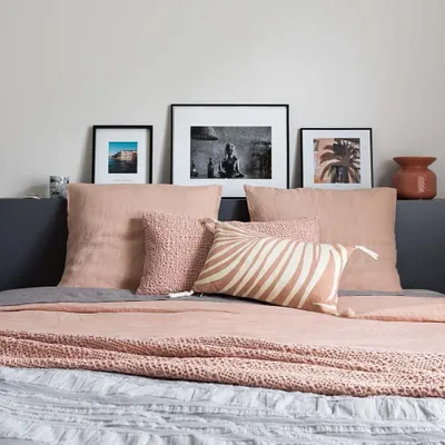 Linge de lit - Housse de couette Zeff Aubepine 140 x 200 - MAISON VIVARAISE - SDE VIVARAISE WINKLER