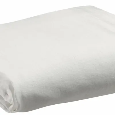 Bed linens - Zeff Fitted Sheet Blanc 140 X 190 X 30 - MAISON VIVARAISE - SDE VIVARAISE WINKLER