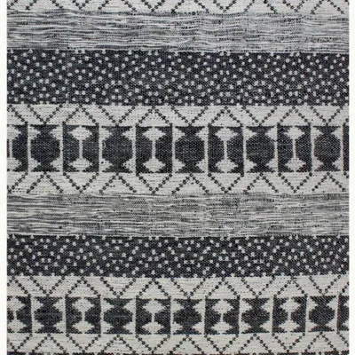 Tapis - Tapis Zambezi Ivoire/charbon 160 x 230 - MAISON VIVARAISE - SDE VIVARAISE WINKLER