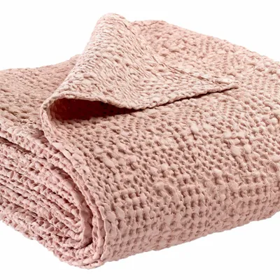 Plaids - Plaid Tana Aubepine 140 x 200 - MAISON VIVARAISE - SDE VIVARAISE WINKLER