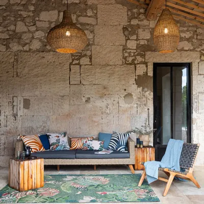 Bed linens - Tana Bed Throw Alizée 180 X 260 - MAISON VIVARAISE - SDE VIVARAISE WINKLER