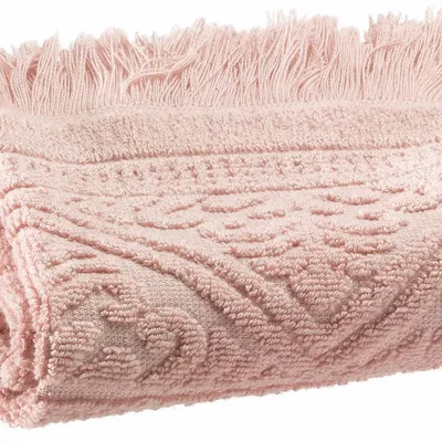 Bath towels - Zoé Guest Towel Aubepine 30 X 50 - MAISON VIVARAISE - SDE VIVARAISE WINKLER