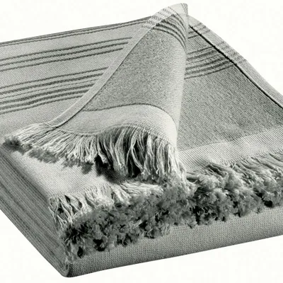Bed linens - Hammam Towel Cancun Perle 90 X 180 - MAISON VIVARAISE - SDE VIVARAISE WINKLER
