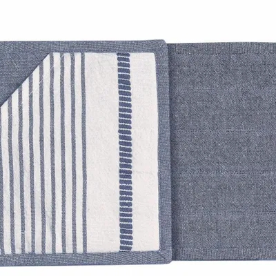 Potholders - 2-in-1 Pot Holder Ares Ombre 20 X 20 - MAISON VIVARAISE - SDE VIVARAISE WINKLER