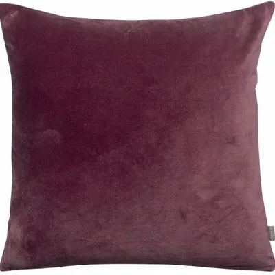 Coussins - Coussin uni Elise Lilas 45 x 45 - MAISON VIVARAISE - SDE VIVARAISE WINKLER