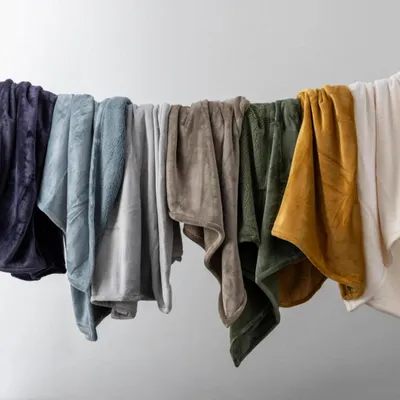 Plaids - Maxi plaid Michka Bronze 180 x 220 - MAISON VIVARAISE - SDE VIVARAISE WINKLER