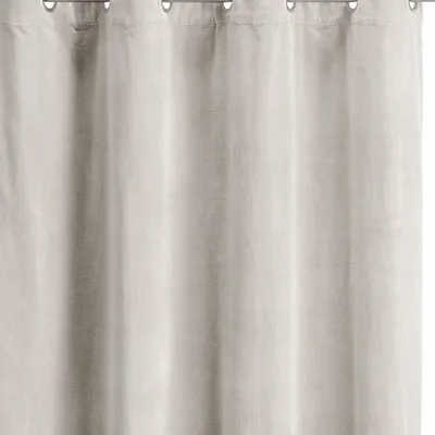 Rideaux et voilages - Rideau uni Elise Grège 140 x 280 - MAISON VIVARAISE - SDE VIVARAISE WINKLER