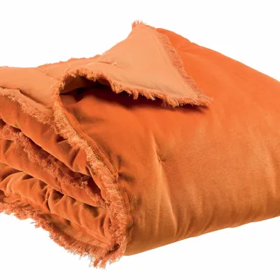 Bed linens - Eiderdown Fara Ambre 85 X 200 - MAISON VIVARAISE - SDE VIVARAISE WINKLER
