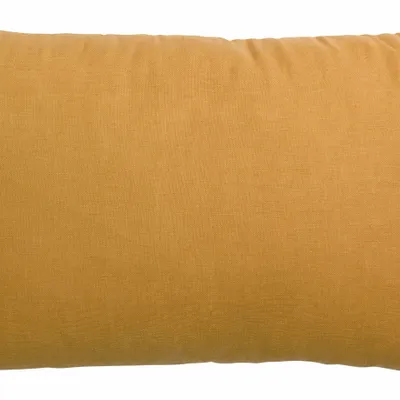 Coussins - Coussin uni Zeff Ocre 30 x 50 - MAISON VIVARAISE - SDE VIVARAISE WINKLER