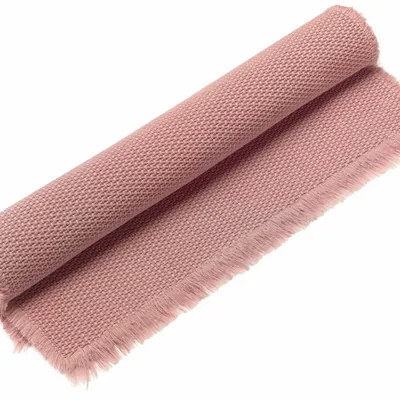 Serviettes de bain - Tapis de bain uni Elly Blush 54 x 64 - MAISON VIVARAISE - SDE VIVARAISE WINKLER