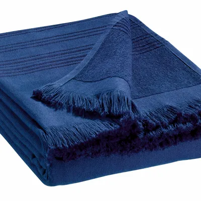 Bed linens - Hammam Towel Cancun Majorelle 90 X 180 - MAISON VIVARAISE - SDE VIVARAISE WINKLER