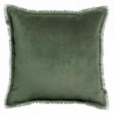 Coussins - Coussin uni Fara Thym 45 x 45 - MAISON VIVARAISE - SDE VIVARAISE WINKLER