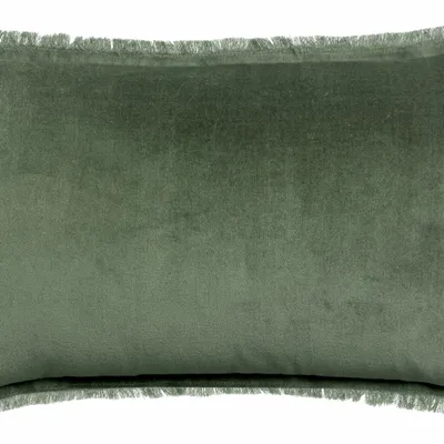 Coussins - Coussin uni Fara Thym 30 x 50 - MAISON VIVARAISE - SDE VIVARAISE WINKLER