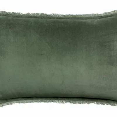 Coussins - Coussin uni Fara Thym 40 x 65 - MAISON VIVARAISE - SDE VIVARAISE WINKLER