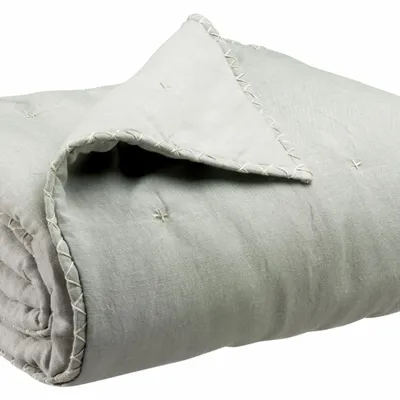 Throw blankets - Throw Nala Perle 140 X 200 - MAISON VIVARAISE - SDE VIVARAISE WINKLER