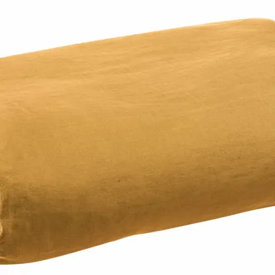 Bed linens - Zeff Duvet Cover Ocre 240 X 220 - MAISON VIVARAISE - SDE VIVARAISE WINKLER