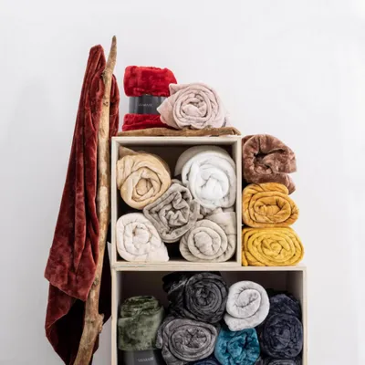 Linge de lit - Bouillotte Tender Aubepine 23 x 33 - MAISON VIVARAISE - SDE VIVARAISE WINKLER