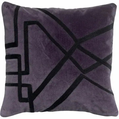 Coussins - Coussin Fara brodé Raisin 45 x 45 - MAISON VIVARAISE - SDE VIVARAISE WINKLER