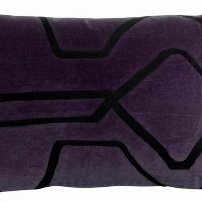 Coussins - Coussin Fara brodé Raisin 40 x 65 - MAISON VIVARAISE - SDE VIVARAISE WINKLER