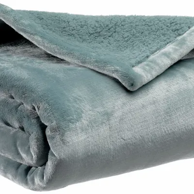 Throw blankets - Maxi throw Michka Alizée 180 X 220 - MAISON VIVARAISE - SDE VIVARAISE WINKLER