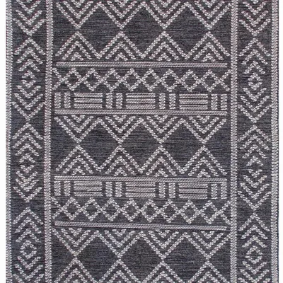 Tapis - Tapis Maïs Charbon/ivoire 190 x 290 - MAISON VIVARAISE - SDE VIVARAISE WINKLER